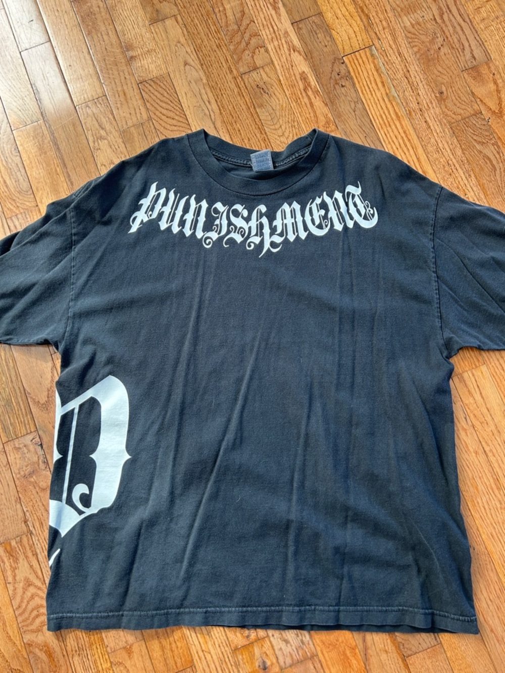 Punishment Graphic Tee - Black